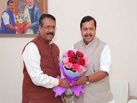 Harsh Malhotra takes over charge of Delhi BJP President, vows to serve city