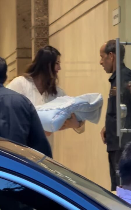 Divyanka Tripathi’s heartwarming gesture towards security guard while taking newborn home wins hearts online