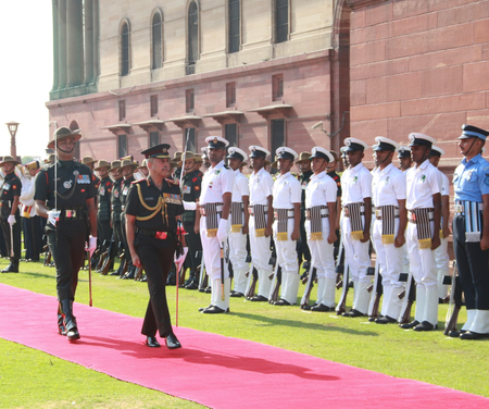 Gen NS Raja Subramani assumes charge as Chief of Defence Staff