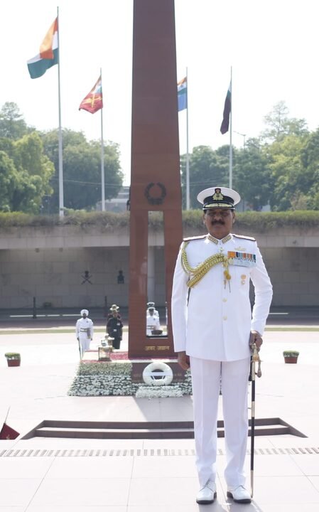 ‘It’s been a pleasure and honour’: Admiral Dinesh Tripathi bids farewell to military service
