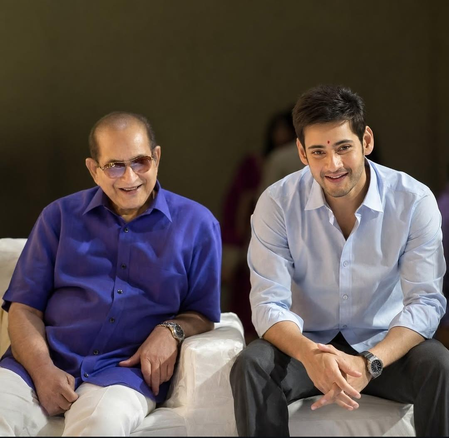 Mahesh Babu & Namrata Shirodkar remember ‘forever hero’  Krishna on birth anniversary ‘with love’
