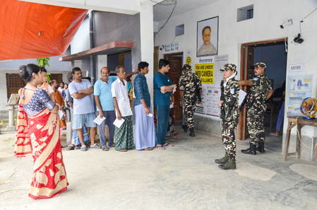 Falta repoll: 60.43 pc voting recorded in six hours of peaceful polling