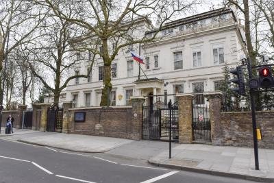 Russian embassy calls the new British sanctions ‘pointless’