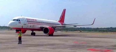 Air India flight lands amid ‘full emergency’ at Delhi airport over engine fire indication