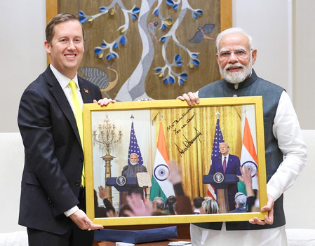 President Trump holds PM Modi and India in highest regard: Ambassador Gor (IANS Interview)