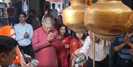 CEC Gyanesh Kumar visits Kailash Mahadev temple in Agra, urges citizens to participate in voting