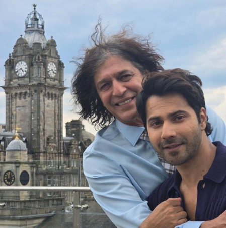 Chunky Panday shares fun moments with Varun Dhawan and Mrunal Thakur on sets of ‘Hai Jawani Toh Ishq Hona Hai’