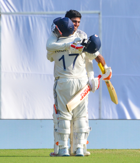 One-off Test: Gill, Pant power India to 475/6 against Afghanistan at lunch