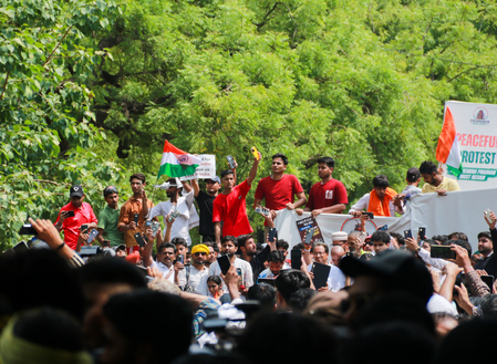 Delhi Police deny reports of FIR against Jantar Mantar protesters