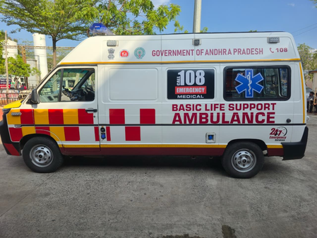 Andhra Pradesh modernises 108 ambulance emergency services