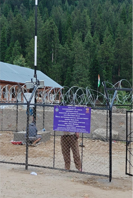 Automatic weather monitoring station becomes operational in J&K’s Kishtwar