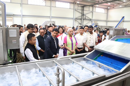 FM Sitharaman inaugurates northeast’s largest organic spice processing unit