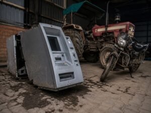 Alwar Police bust interstate ATM theft gang, recover stolen machine