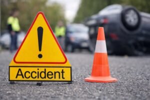Poland: 5 injured in multi-vehicle collision