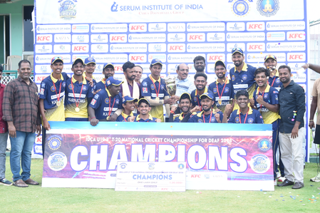 Karnataka clinch IDCA U-19 3rd T20 National Cricket Championship for Deaf 2026