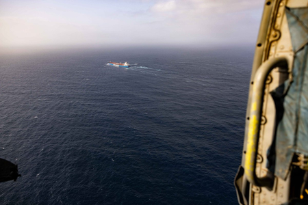 Vessel hit by unknown projectile in Strait of Hormuz: UKMTO