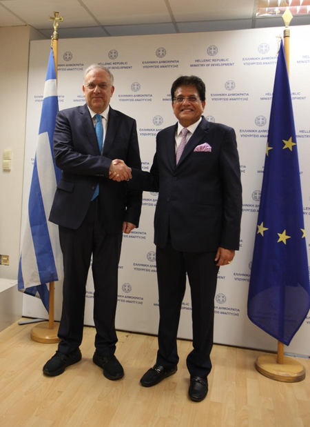 India, Greece explore opportunities to deepen collaboration in manufacturing, emerging tech