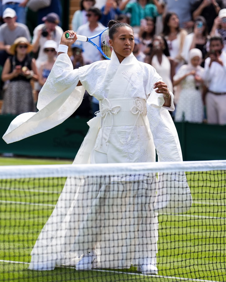 Osaka slays in ‘Kill Bill-inspired’ kimono at Wimbledon opener