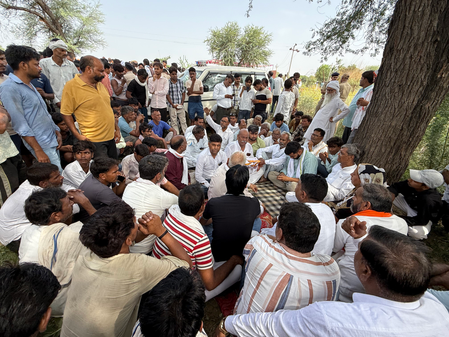Three electrocuted as live 11kV wire falls on road in Rajasthan; families stage protest