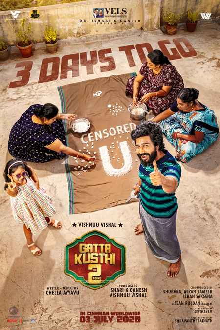 Vishnuu Vishal’s ‘Gatta Kusthi 2’ cleared for release with a ‘U’ certificate!