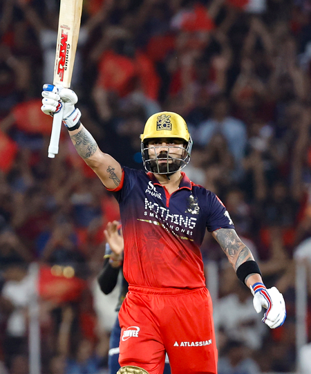When the noise got louder, Kohli batted harder!