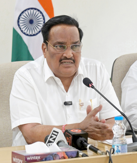 Union Minister CR Paatil to discuss water, flood issues with state officials tomorrow