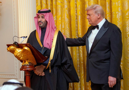 Trump ties Saudi nuclear deal to Israel pact
