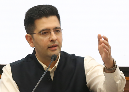 Delhi HC orders takedown of ‘profane and vulgar’ posts targeting Raghav Chadha (Lead)