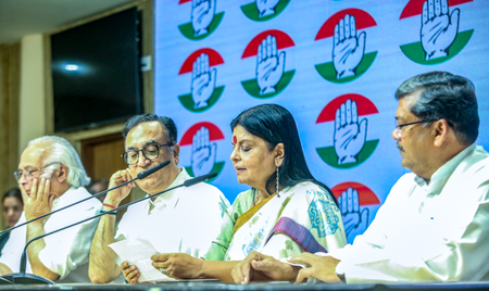 Gujarat: Congress seeks legal MSP guarantee, demands probe into pre-monsoon works