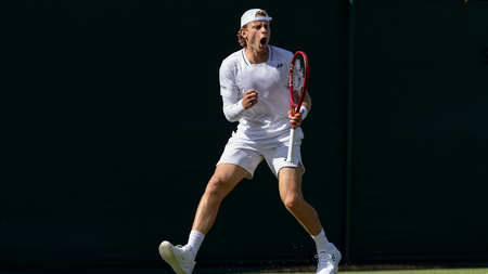 Wimbledon: Deja vu for Humbert as Bergs wins again after Eastbourne final; reaches second round