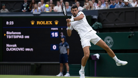 Wimbledon: Djokovic rolls past Tsitsipas to enter third round