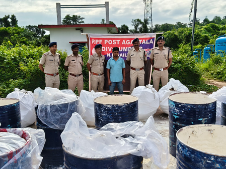 DRI seizes banned cough syrup worth Rs 6.54 crore from goods train from Bihar in Agartala; one held
