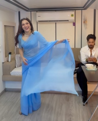 Ankita Lokhande channels her inner Aishwarya Rai from Mohabbatein on the sets of ‘Laughter Chef 3’