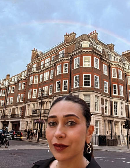Karisma Kapoor finds positivity ‘somewhere over the rainbow’