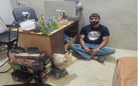 Gujarat: Illegal hookah bar operating from cafe busted; nicotine-based products seized