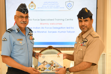 India, Oman discuss enhancing interoperability, joint training and professional exchanges in Air Force