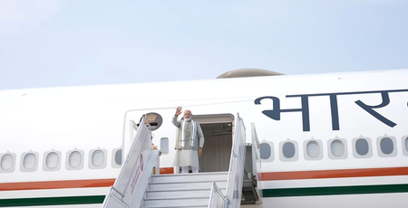 PM Modi emplanes for 3-nation tour, says visit will strengthen Act East Policy, MAHASAGAR Vision