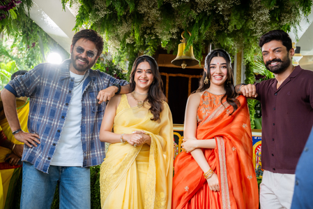 Venkatesh joins the sets of #VenkyAnil5 as team gears up to shoot crucial sequences in ongoing schedule