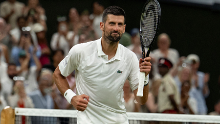 Djokovic survives longest-ever Wimbledon QF to set semis date with Sinner