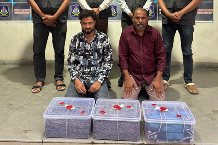 Wanted Maharashtra man, associate arrested with 9.8 kg ganja in Ahmedabad