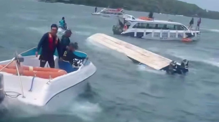 Eight Tamils among 15 dead after tourist boat capsizes in Vietnam