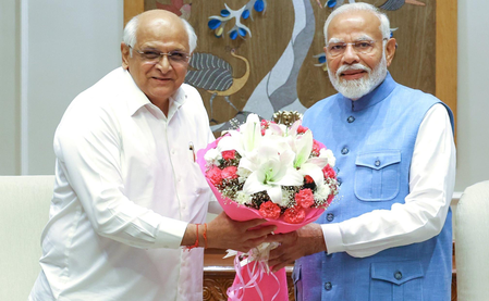 CM Patel vows Gujarat’s commitment to ‘Viksit Bharat’ after birthday wishes from PM Modi, HM Shah