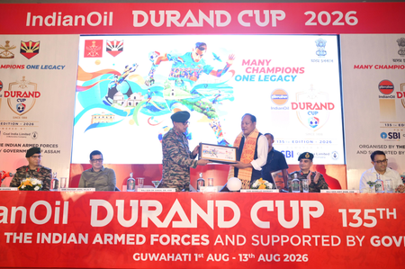 Durand Cup trophy tour begins in Guwahati, countdown starts for 135th edition
