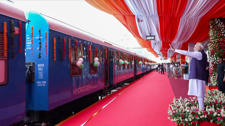 PM Modi dedicates 8 redeveloped Amrit stations in Rajasthan (Lead)