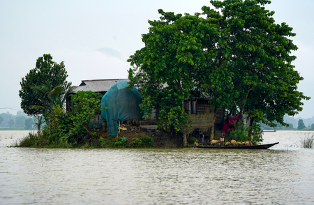 Assam flood situation remains grim; over 57,000 people affected, one dies
