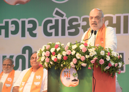 ‘Campaign has just begun’: HM Amit Shah after planting 1.25 trees in Gandhinagar
