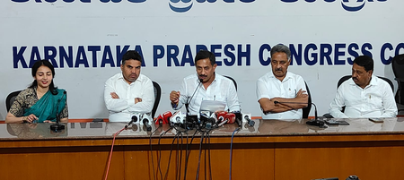 K’taka: Congress accuses Kumaraswamy, Yediyurappa over Bidadi township