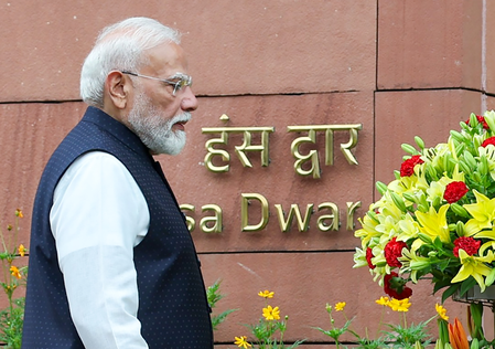 PM Modi holds high-level meeting with Cabinet Ministers in Parliament office