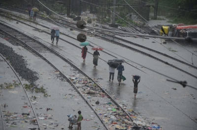 Assam Flood: Train services hit as river water submerges rail tracks