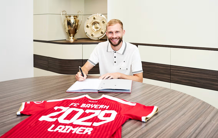 Bayern extends Laimer’s contract through 2029